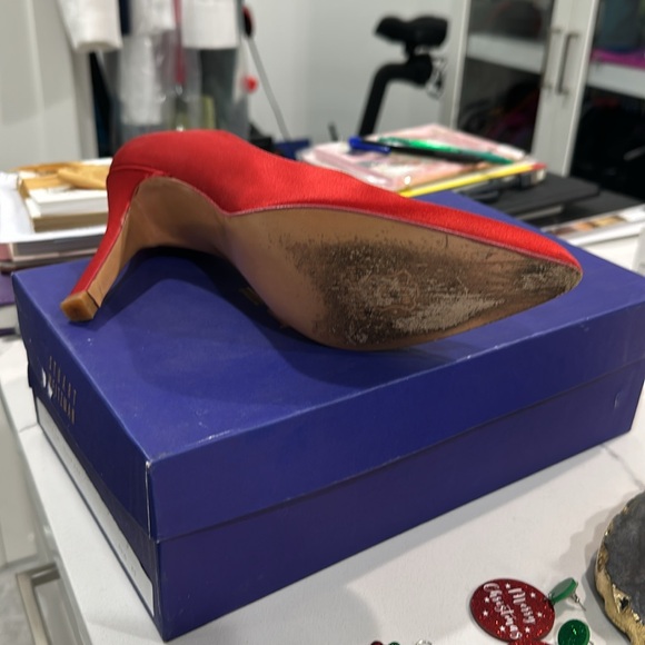 Stuart Weitzman Red Pumps - Picture 5 of 7
